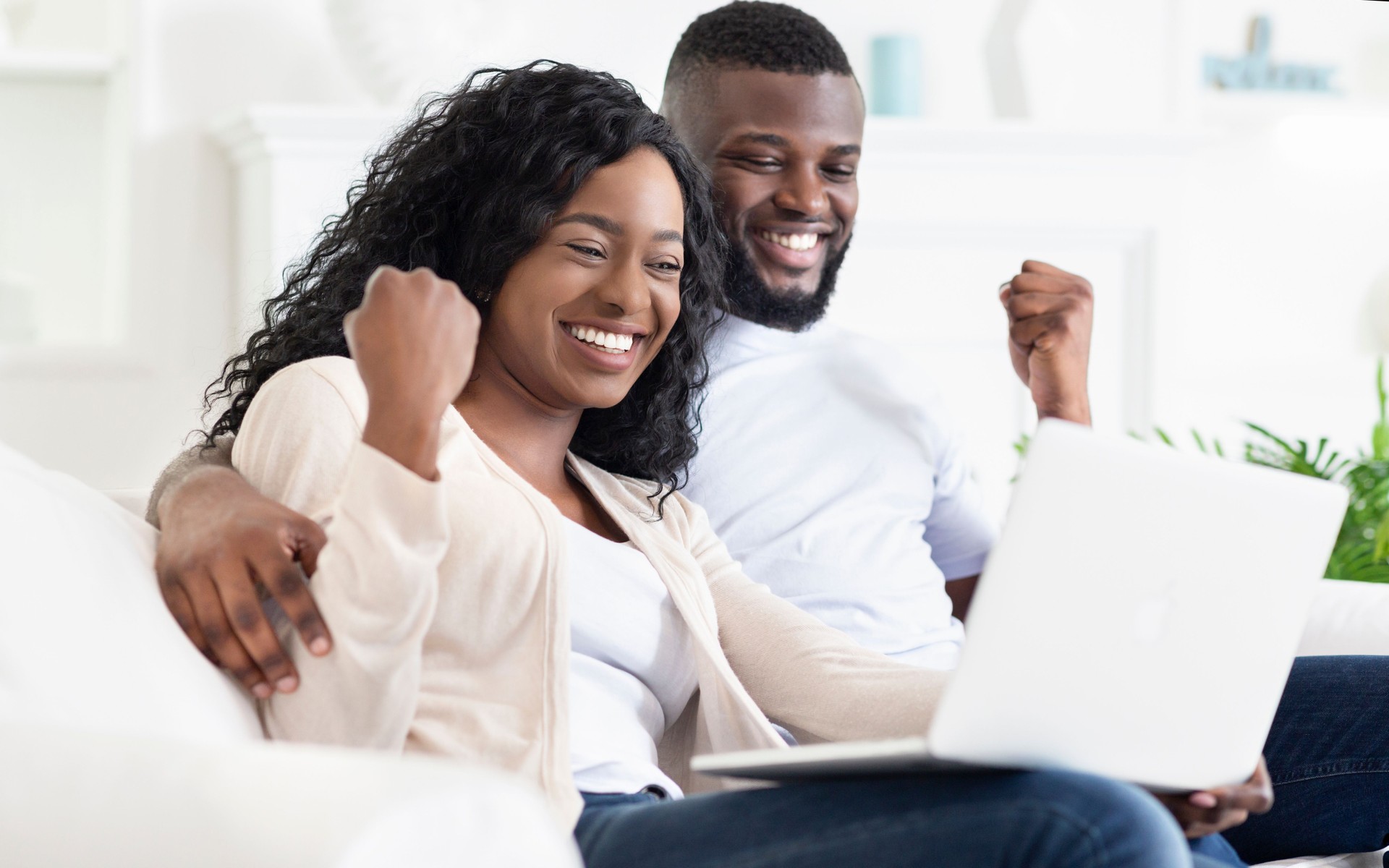 Green card. Black family won online lottery.